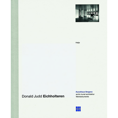 Cover Donald Judd
