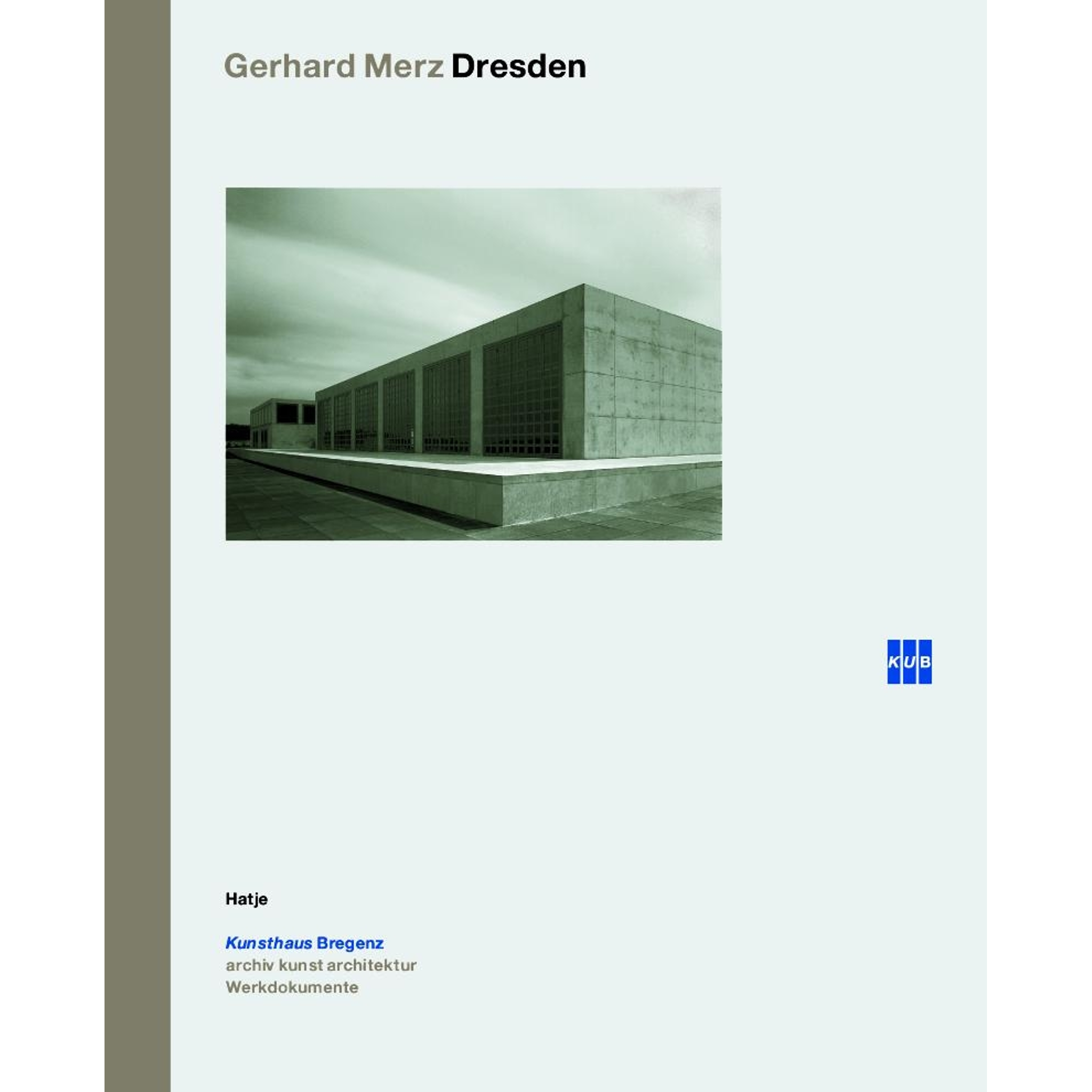 Gerhard Merz - Hatje Cantz