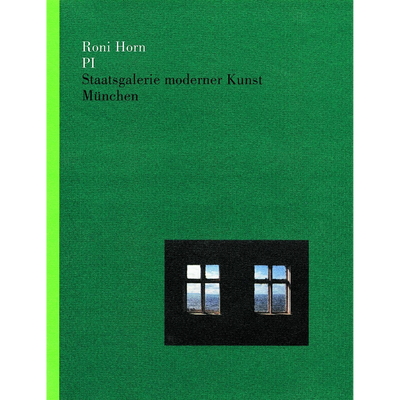 Cover Roni Horn. PI