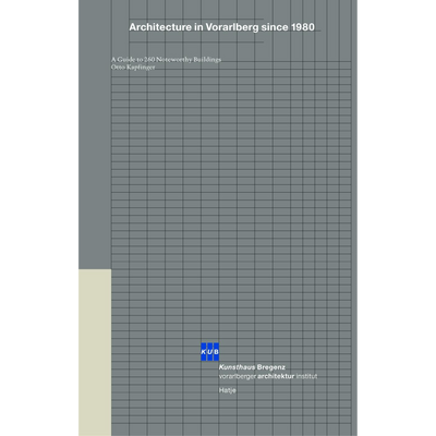 Cover Architecture in Vorarlberg since 1980