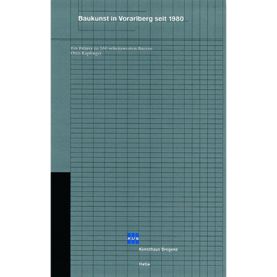 Cover Baukunst in Vorarlberg seit 1980