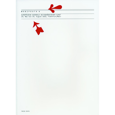 Cover Manifesta 4 - Katalog