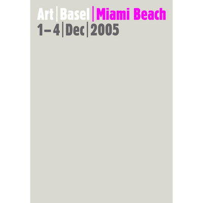 Cover Art Basel Miami Beach