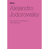 A pink book cover with the name Alejandro Jodorowsky in a thin black font.