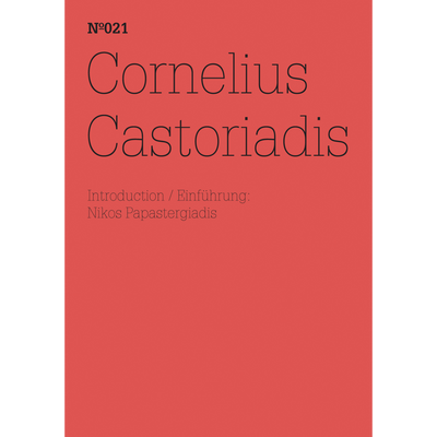 Cover Cornelius Castoriadis