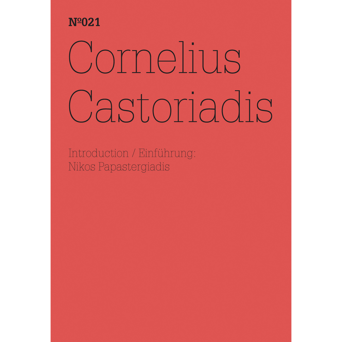 Coverbild Cornelius Castoriadis