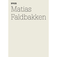 A cream-colored cover with black text that reads Nº035, Matias Faldbakken.