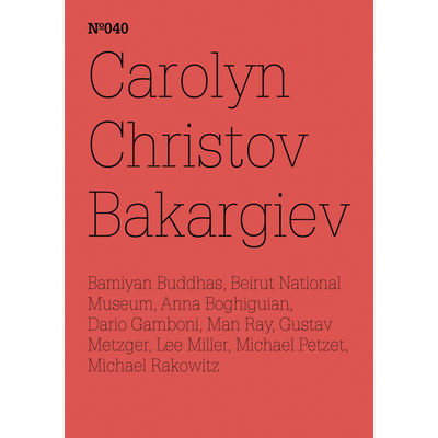 Cover Carolyn Christov-Bakargiev