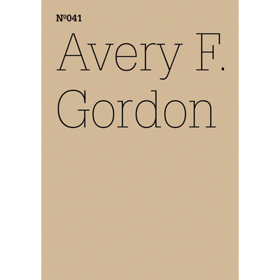 Cover Avery F. Gordon