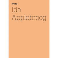A peach-colored cover with the text Nº042 and Ida Applebroog in a thin black font.