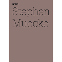 A mauve cover with the words Nº054 Stephen Muecke in a thin black font.