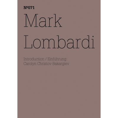 Cover Mark Lombardi