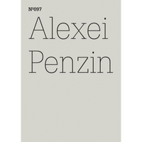 A minimalist light grey cover with the words Nº097 Alexei Penzin in a thin black font.