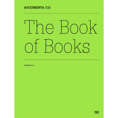 Cover dOCUMENTA (13)Catalog 1/3