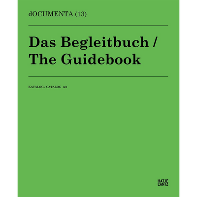 Cover dOCUMENTA (13)Katalog 3/3