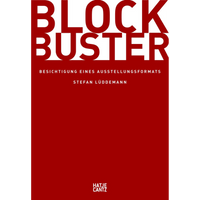 The red book cover for Block Buster by Stefan Lüddemann, with the title in large, stacked, white block letters.