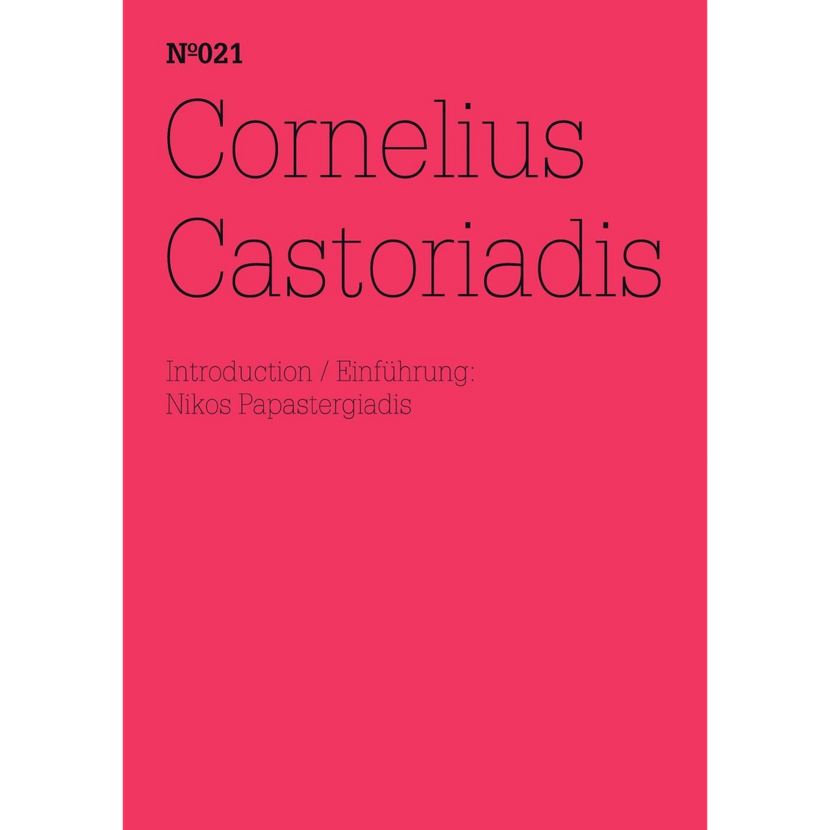Coverbild Cornelius Castoriadis