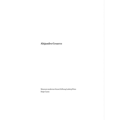 Cover Alejandro Cesarco
