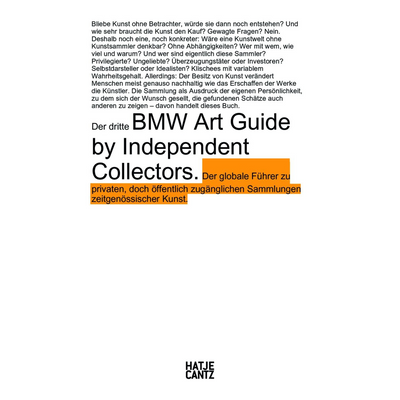 Cover Der dritte BMW Art Guide by Independent Collectors