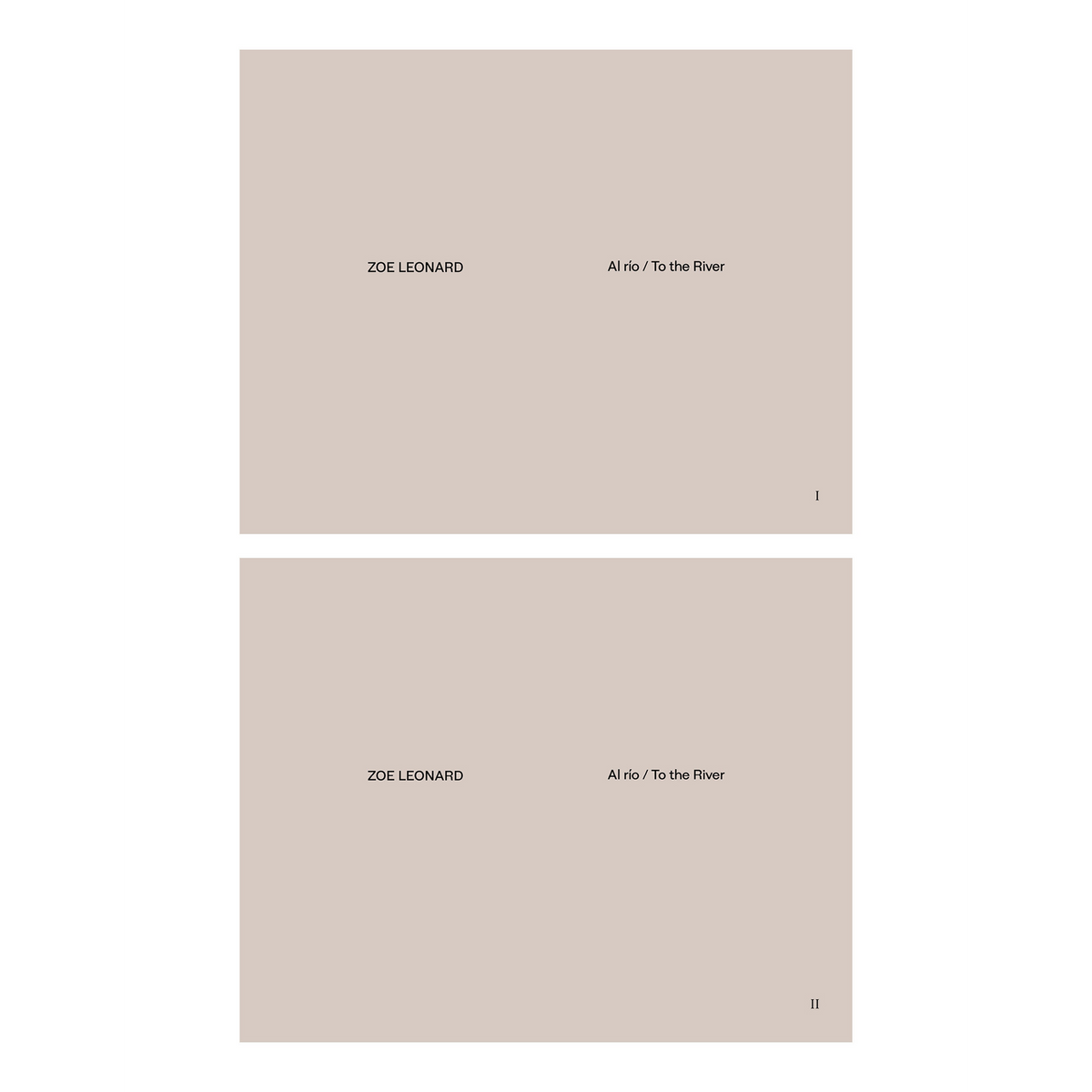 Coverbild Zoe Leonard