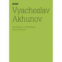 A light green cover with thin black text for a book titled Vyacheslav Akhunov, issue Nº060.