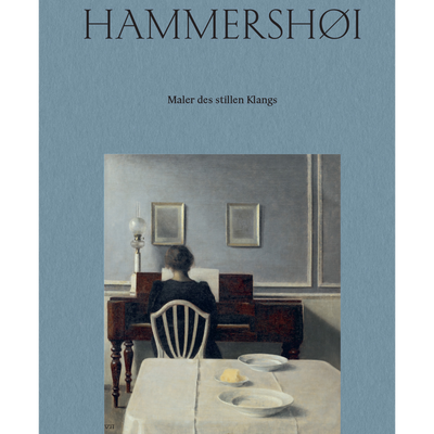 Cover Vilhelm Hammershøi. Maler des stillen Klangs