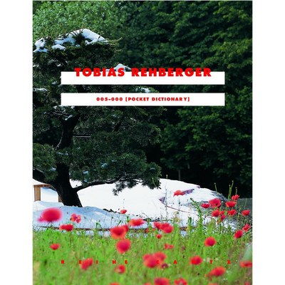 Cover Tobias Rehberger