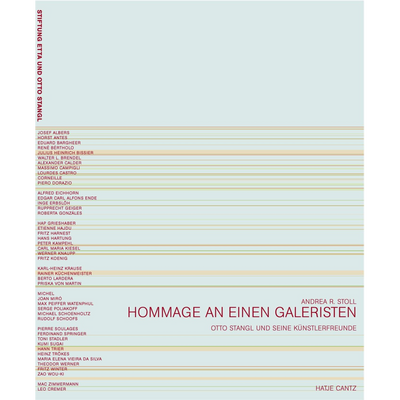 Cover Hommage an einen Galeristen