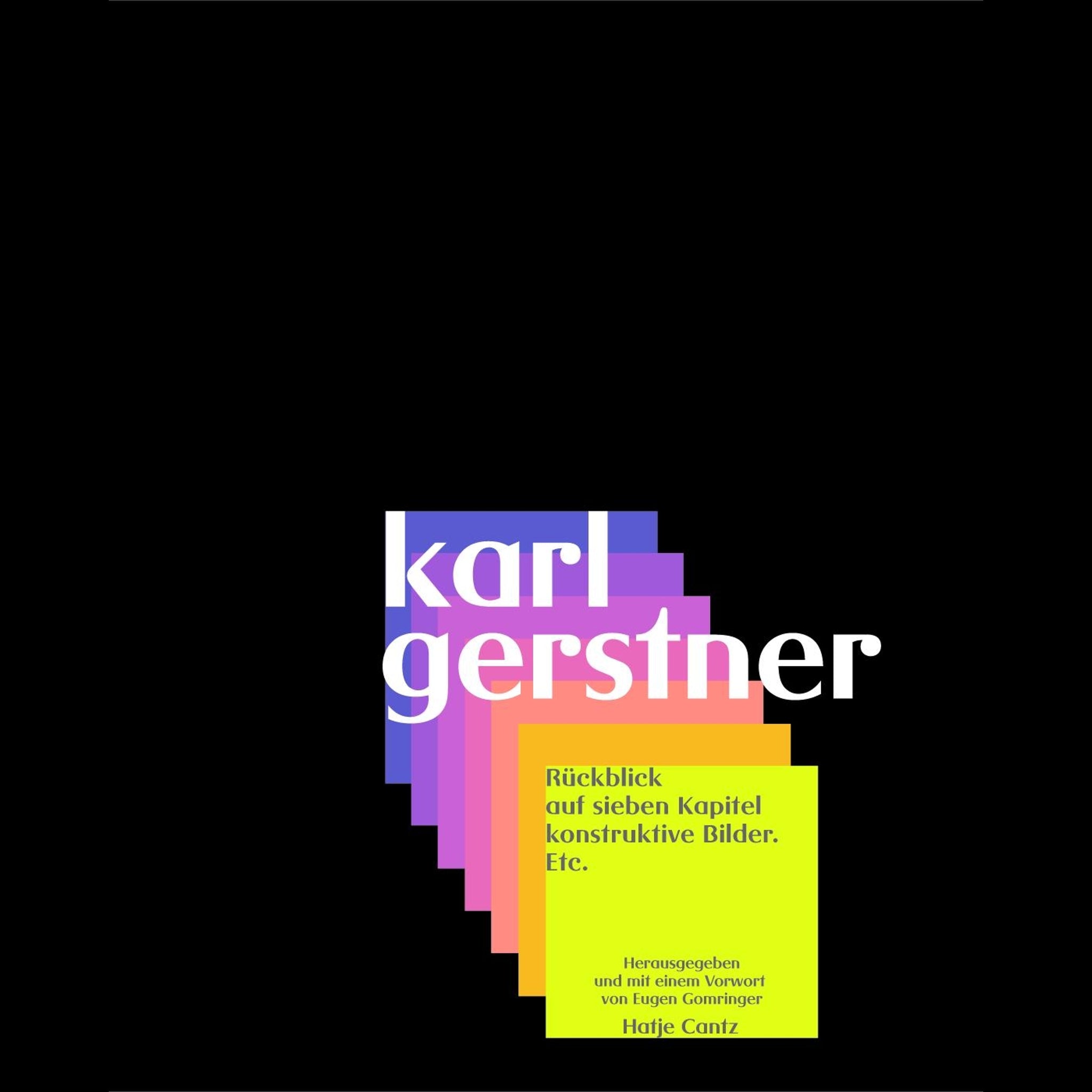 Karl Gerstner - Hatje Cantz