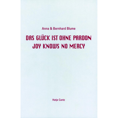 Cover Anna & Bernhard Blume