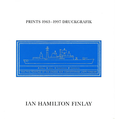 Cover Ian Hamilton Finlay