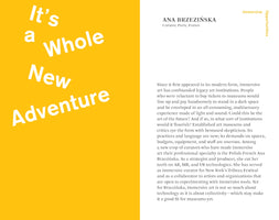András Szántó. The Future of the Art World. 38 Dialogues